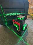 Laser Wieloliniowy PRO AQ4DG Zielony 4x360 poziomica