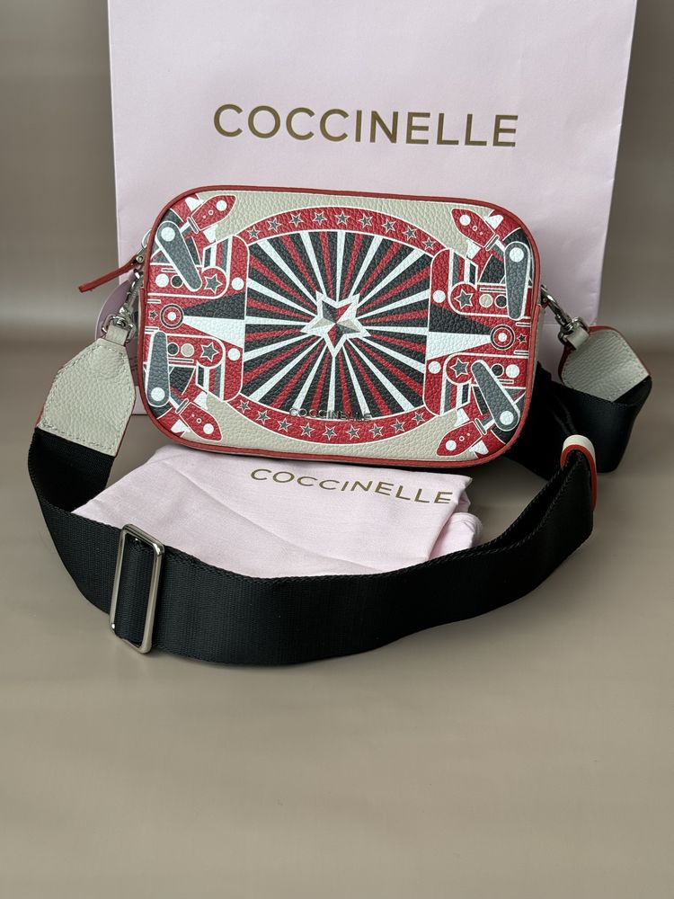 Сумка Coccinelle кросбоді Італія furla Италия