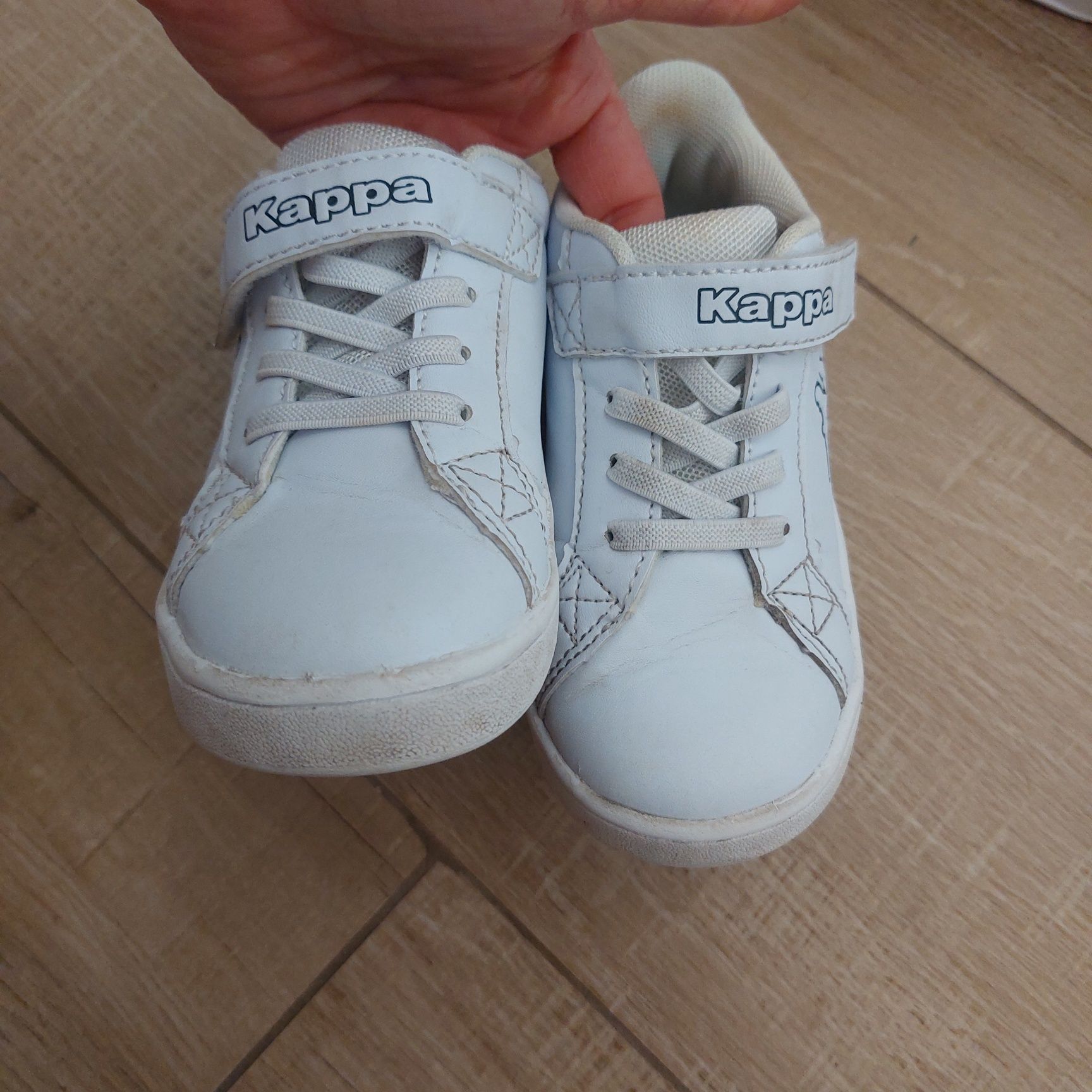 Białe buty Kappa 25 chłopca
