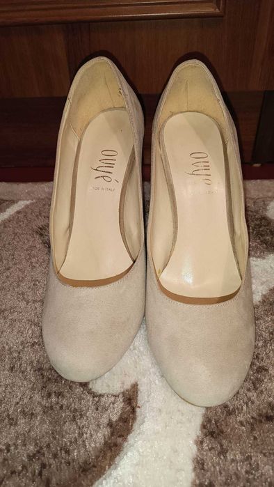 Туфлі замшеві, виробництва Італія