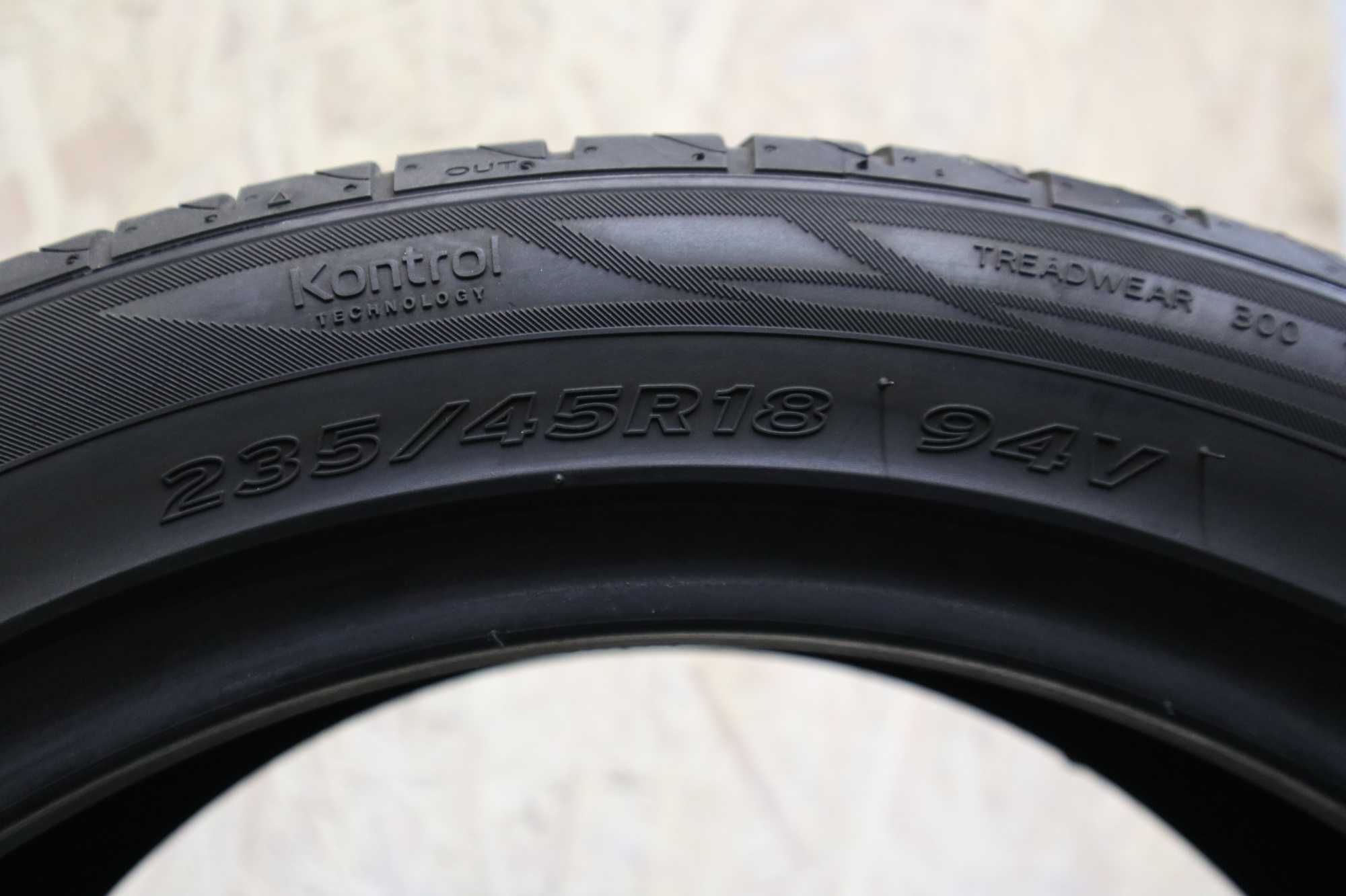 Пара літніх шин Hankook Ventus Prime 2 235/45 R18 6 mm 2020