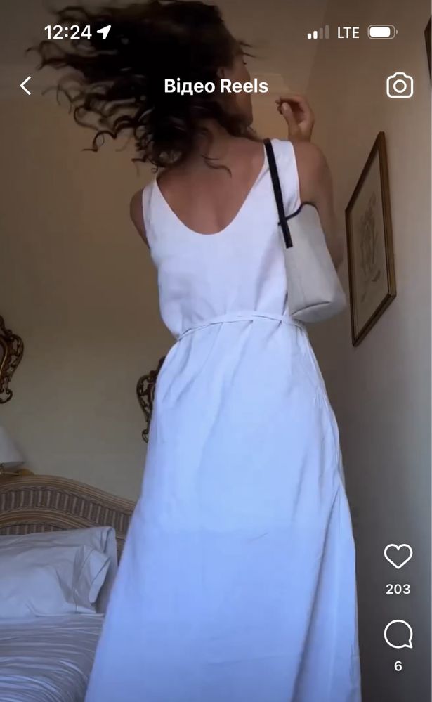 Біла сукня льон віскоза