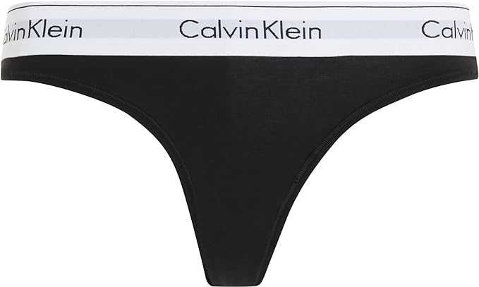 Stringi Damskie Calvin Klein Thong F3786E-001 L
