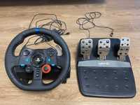 Комплект (кермо, педалі) Logitech G29 Driving Force Racing Wheel