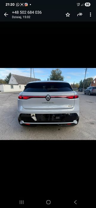 Sprzedam Renault Megan E-Tech 60 kw