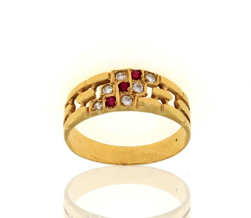 anel em ouro 19,2 KT