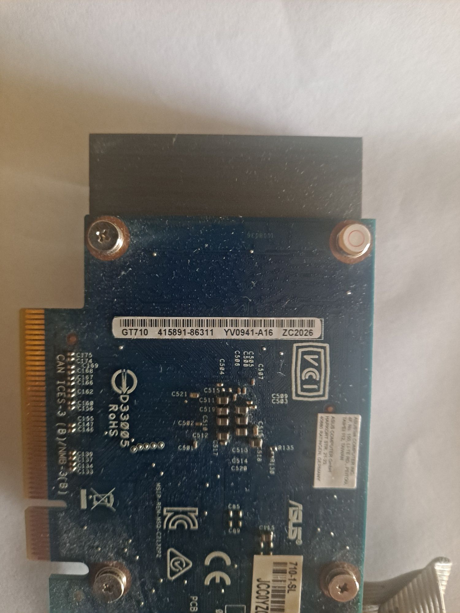 Placa gráfica Asus  GT 710 SL