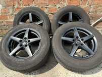 Диски RONAL r16 5x112 VW Golf, Passat+ гума Bridgestone r16 225/60