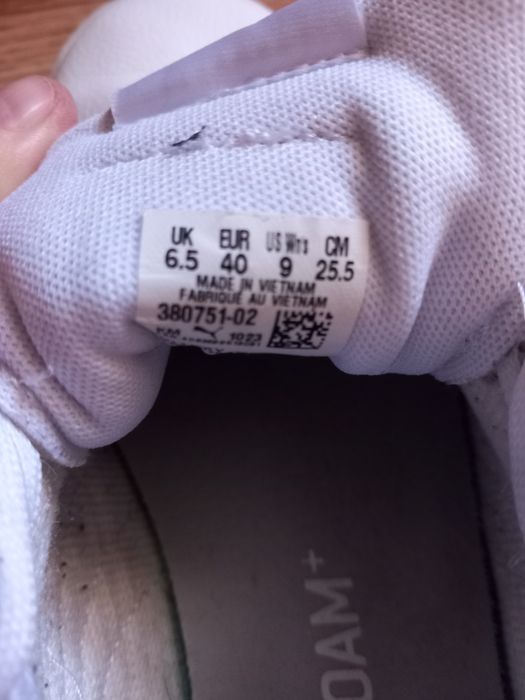 Buty Puma białe rozmiar 40