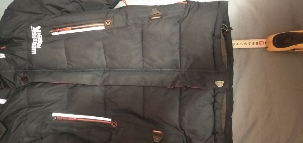 Зимова куртка на хлопчика підлітка дитяча.