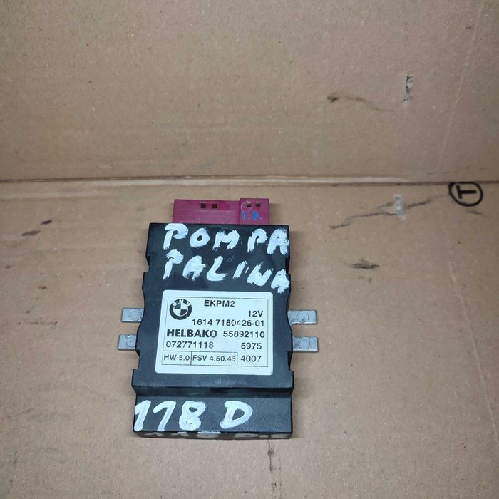 Moduł sterownik pompy paliwa Bmw 3.0 2.0 e87 e90 e91 e81 e82 e83