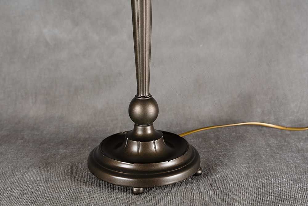 Klasyczna lampa biurkowa z mosiądzu – Art Deco, I poł. XX w.