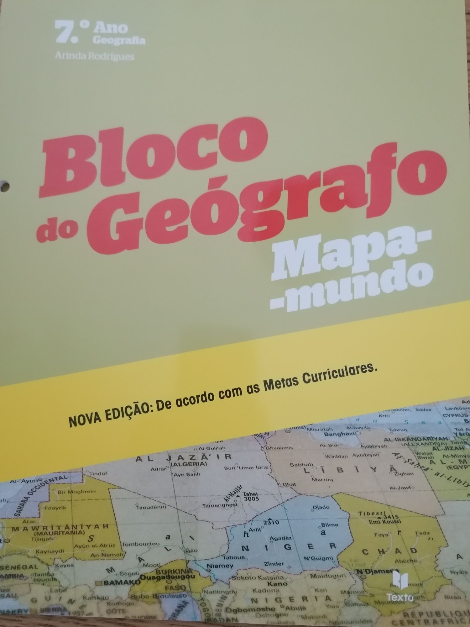 Caderno de Atividades 7°ano Mapa-Mundo