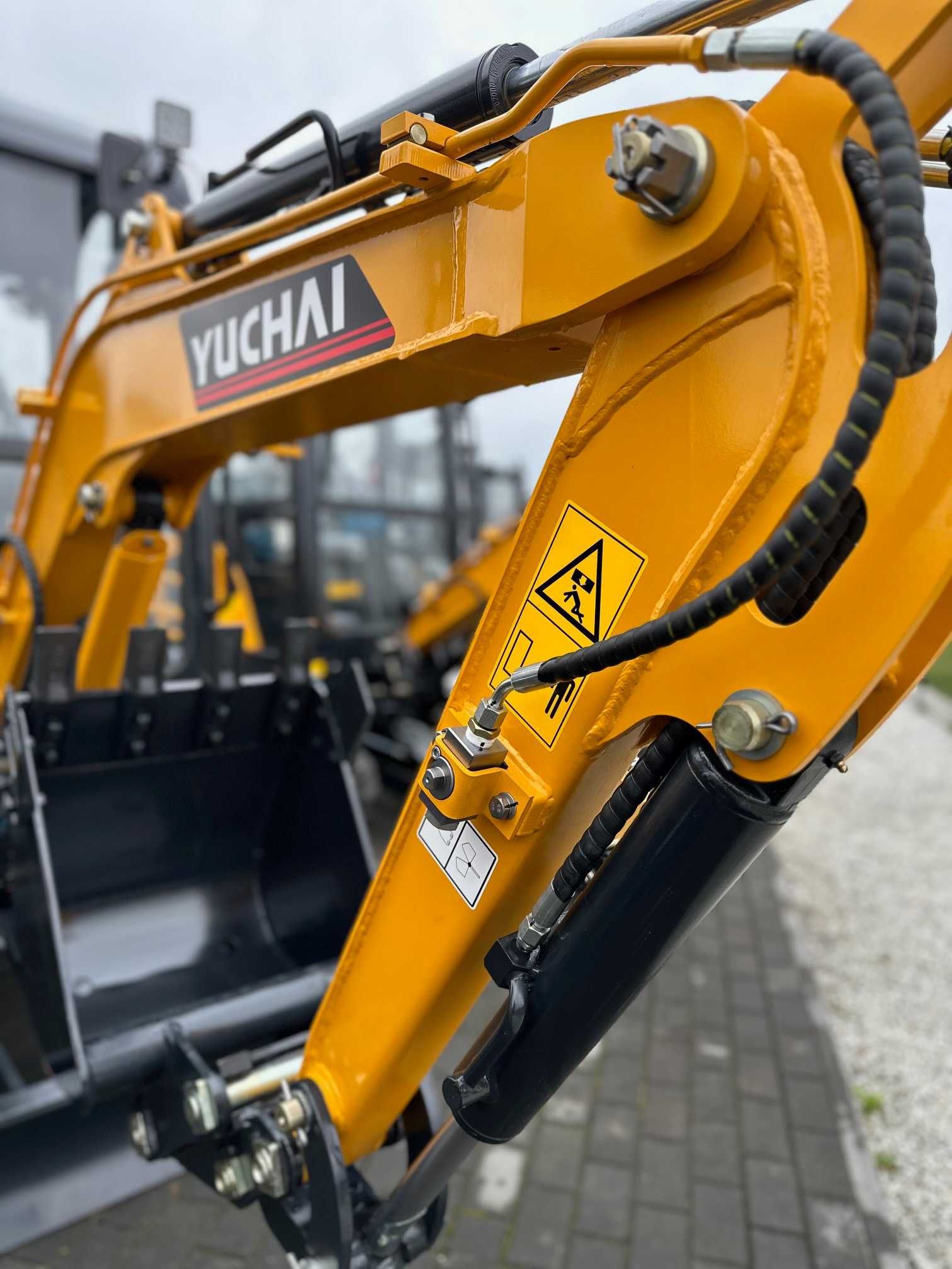 Mini koparka YUCHAI YC18-9 - 1800kg Yanmar 3tnv76