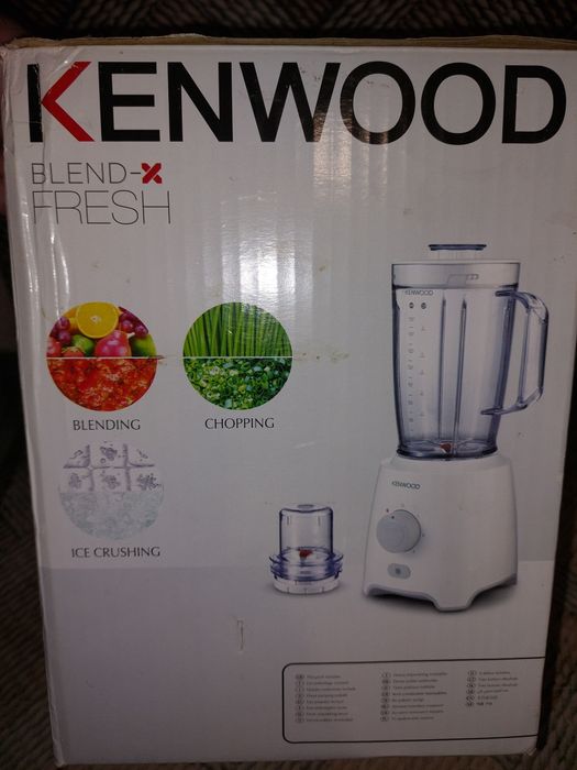 Блендер KENWOOD BLP402WH 650Вт. Дробление льда