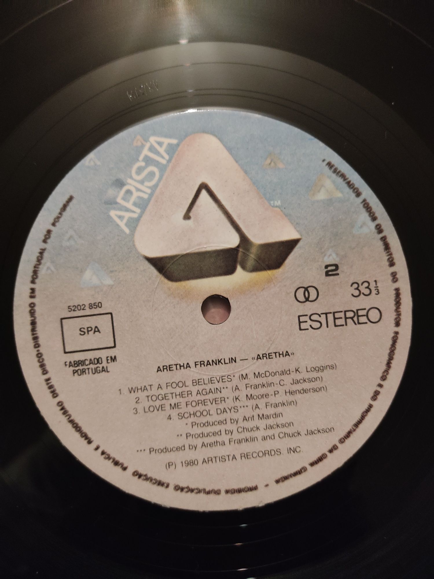 Disco de Vinil LP Aretha - original de 1980