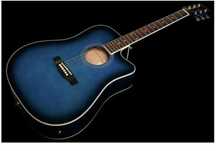 Gitara e-akustyczna Harley Benton D-120CE TB z pokrowcem