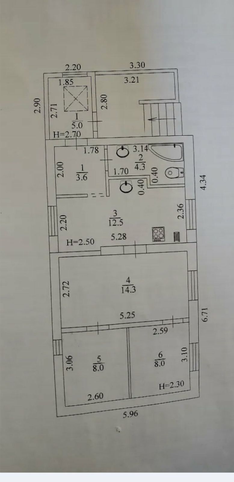 Продам будинок на Нових домах 56 м2