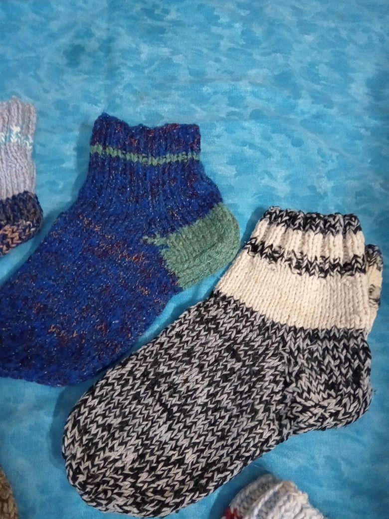 Носки вязанные ,теплые ,размер 41-43
