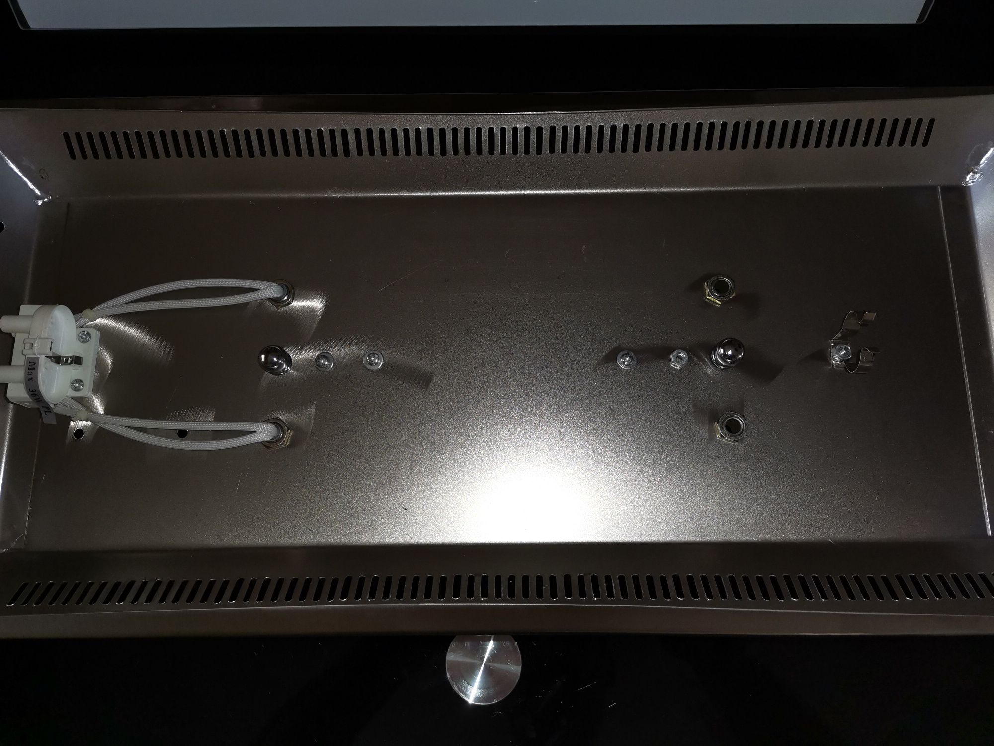 Candeeiro teto inox
