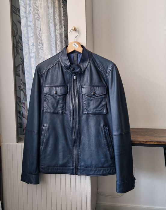 Massimo Dutti skórzana kurtka męska