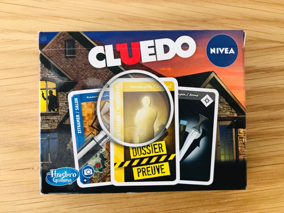 Jogo de cartas Cluedo (versão neerlandesa)