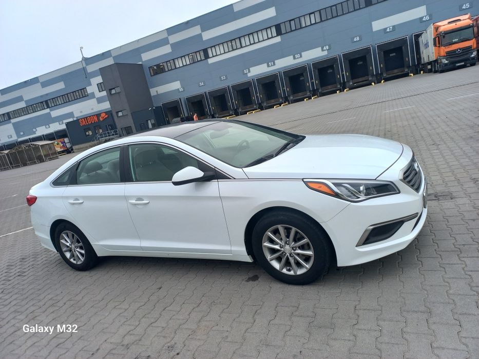 Hyundai Sonata 2017, 2.4 бензин, білий перламутр