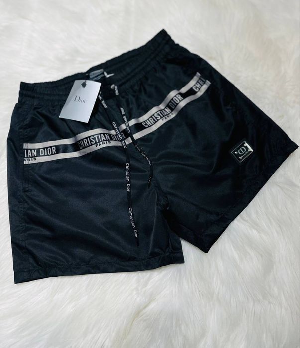 Плавательные пляжные шорты DOIR  велюровый рисунок louis vuitton