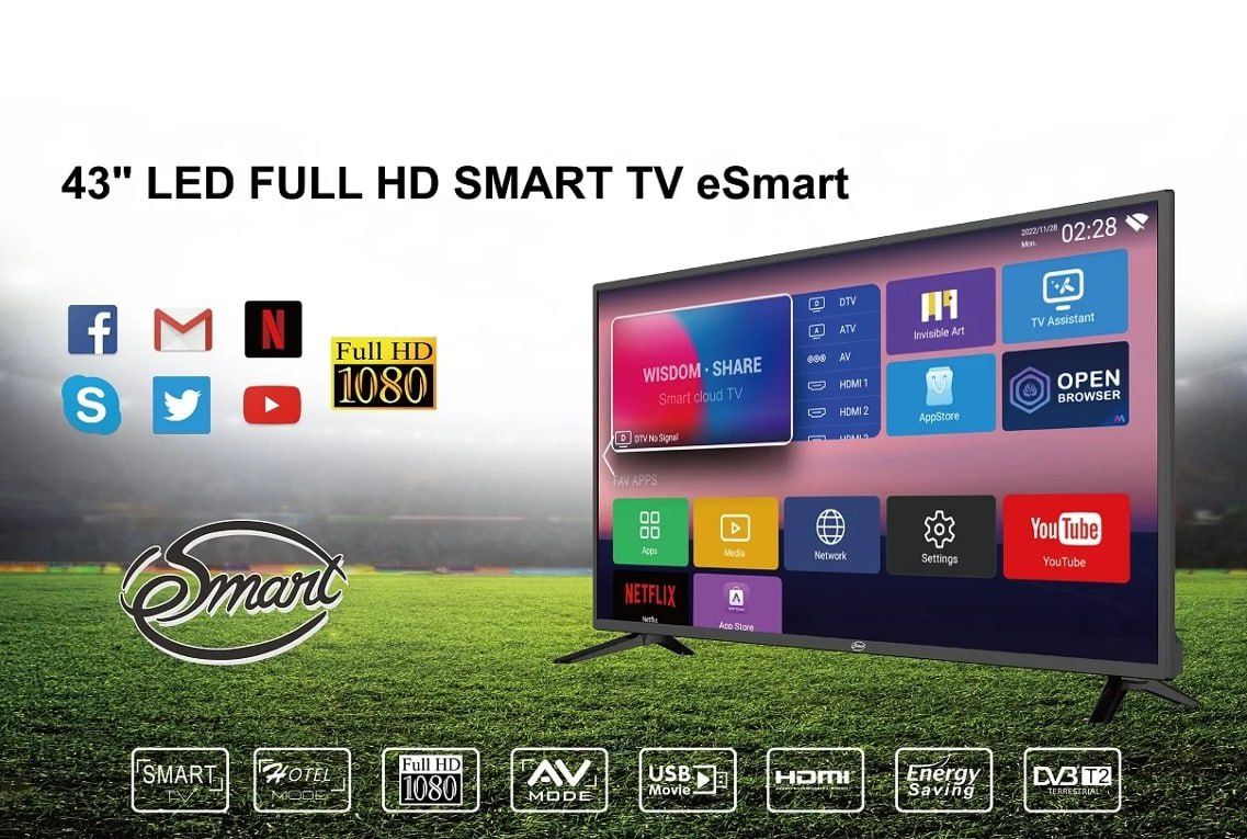 Smartv android 13, 43 polegadas. PREÇO FIXO