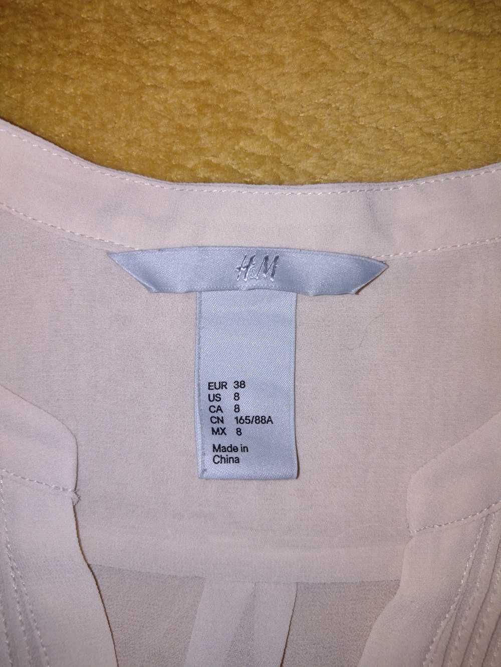 Cienka kremowa bluzka H&M roz. M/38