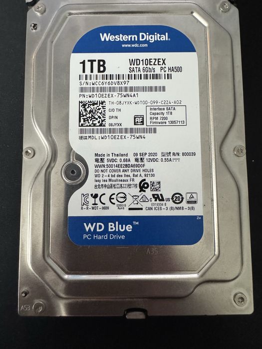 Жесткий диск wd blue