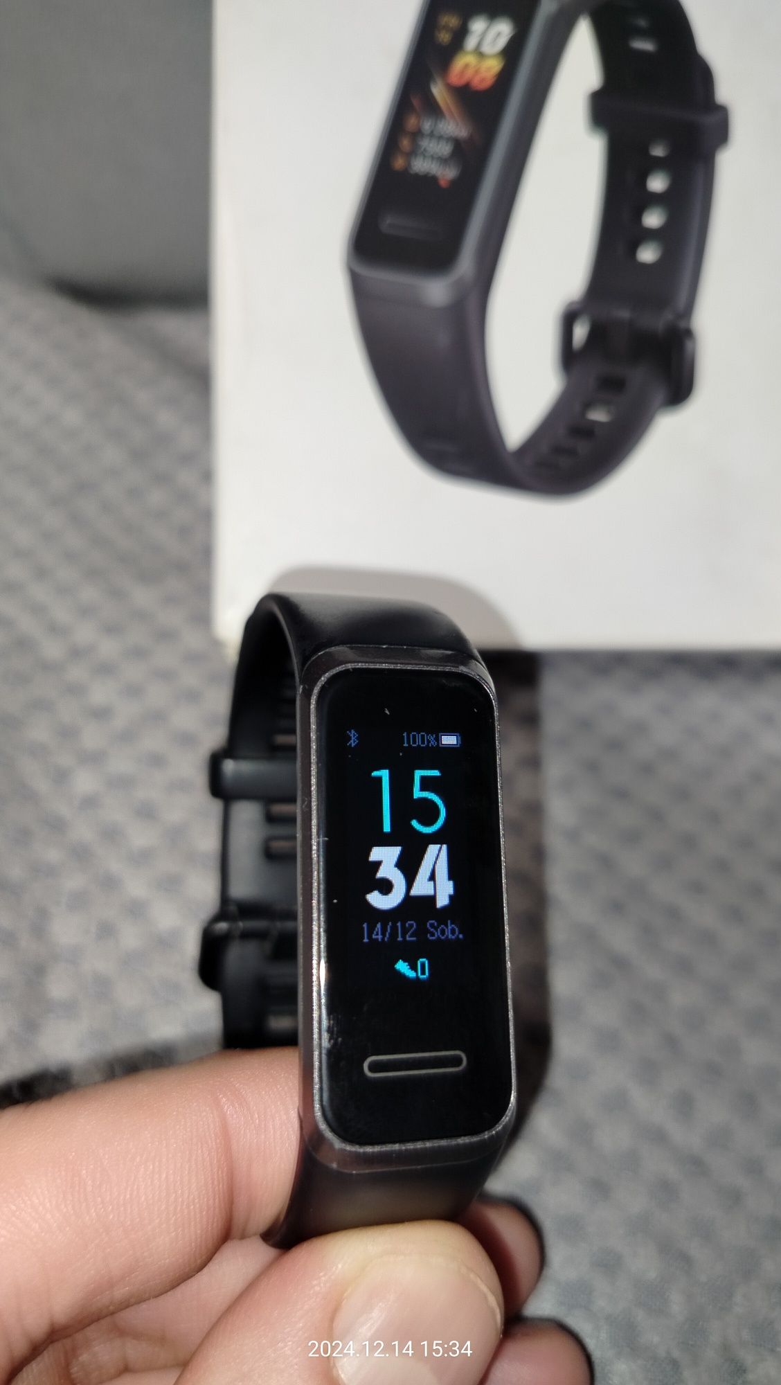 Opaska Huawei Band 4, stan bardzo dobry, okazja, polecam!!!