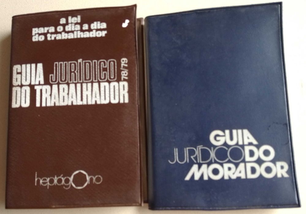 Livros Guias Jurídico do Morador e do Trabalhador