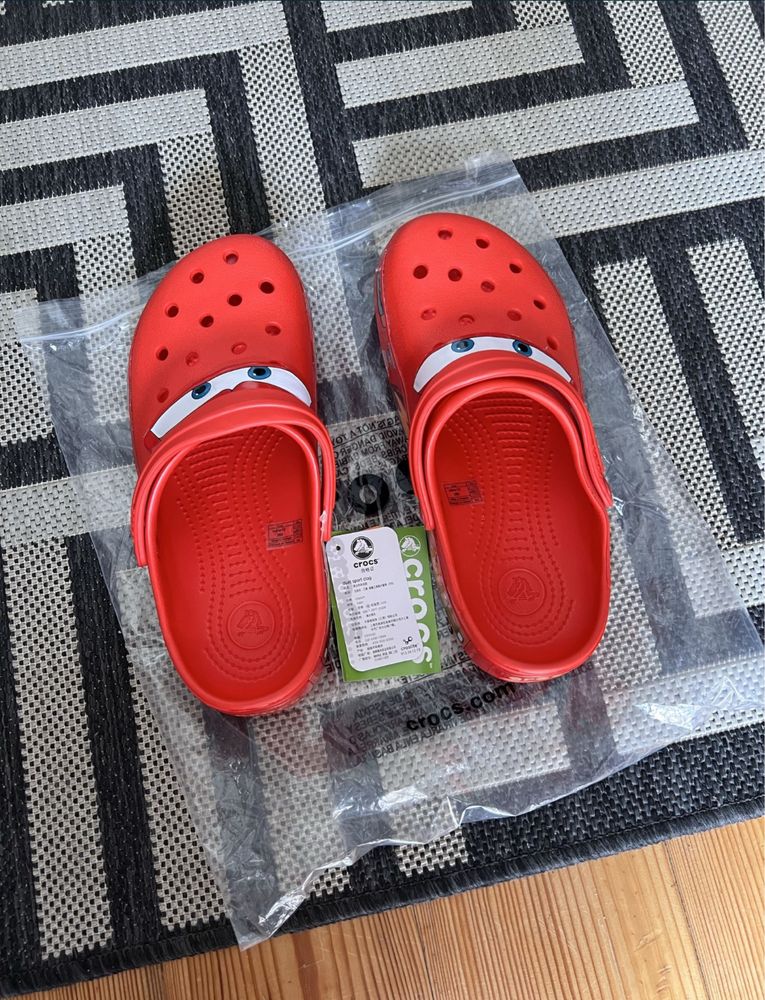 Крокси маквін/Crocs mcqueen