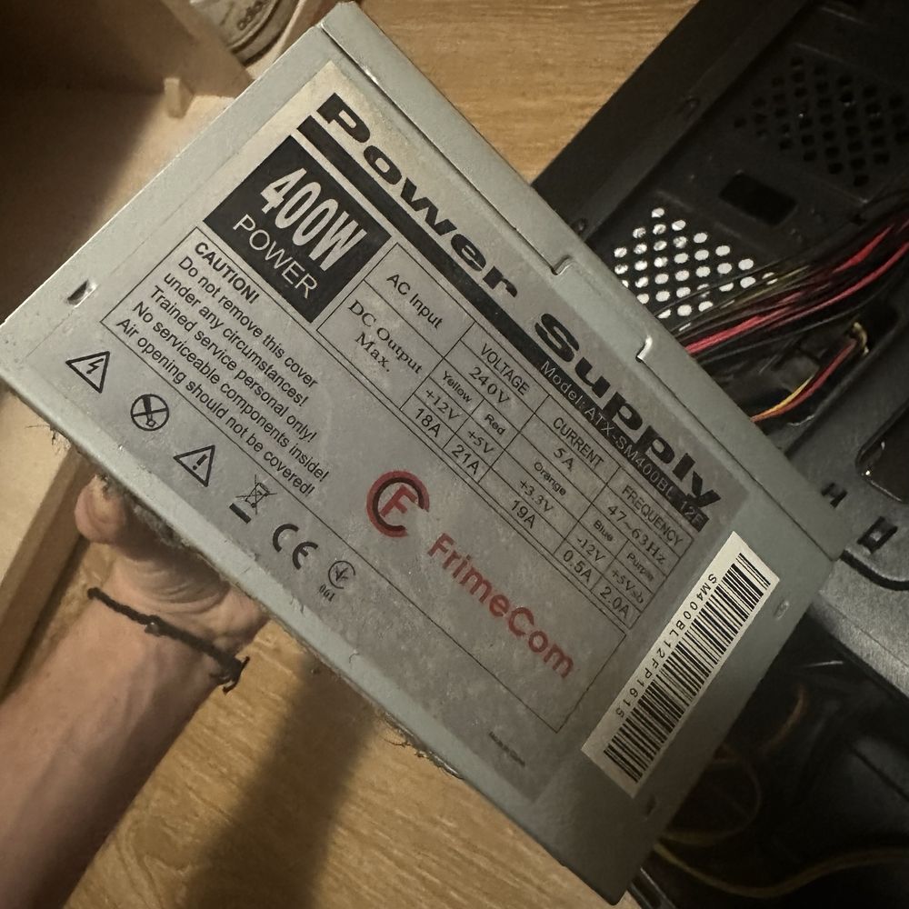 Компюʼтер. Core I5-7400. 1050ti. 16 gb ddr4. 250 gb ssd. 1tb hdd