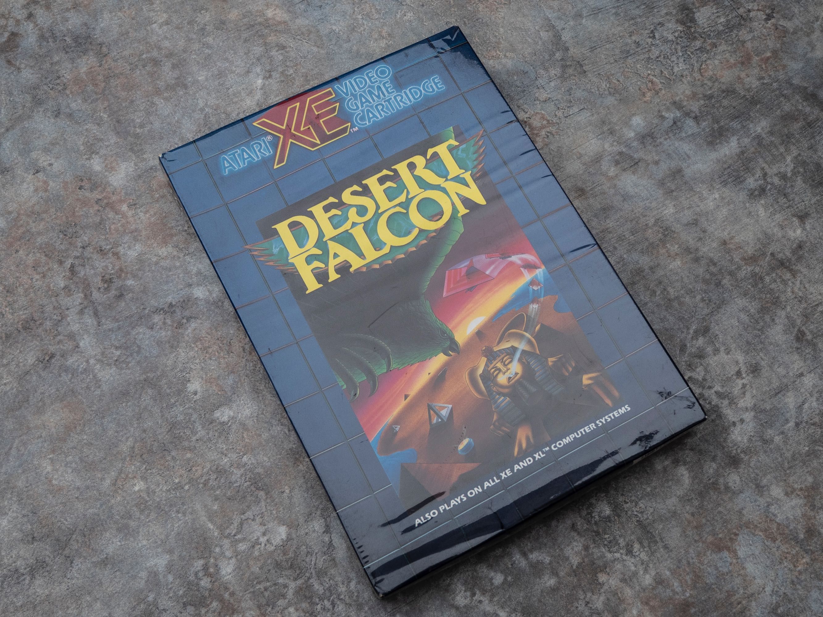 Gra Atari Desert Falcon (cartridge w pudełku)