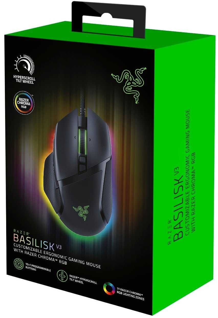 Миша Razer Basilisk V3 USB (RZ01-04000100-R3M1) Black