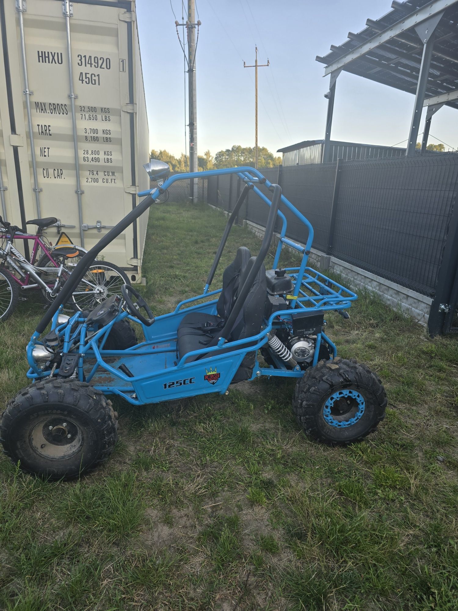 Buggy 125 cm półautomat