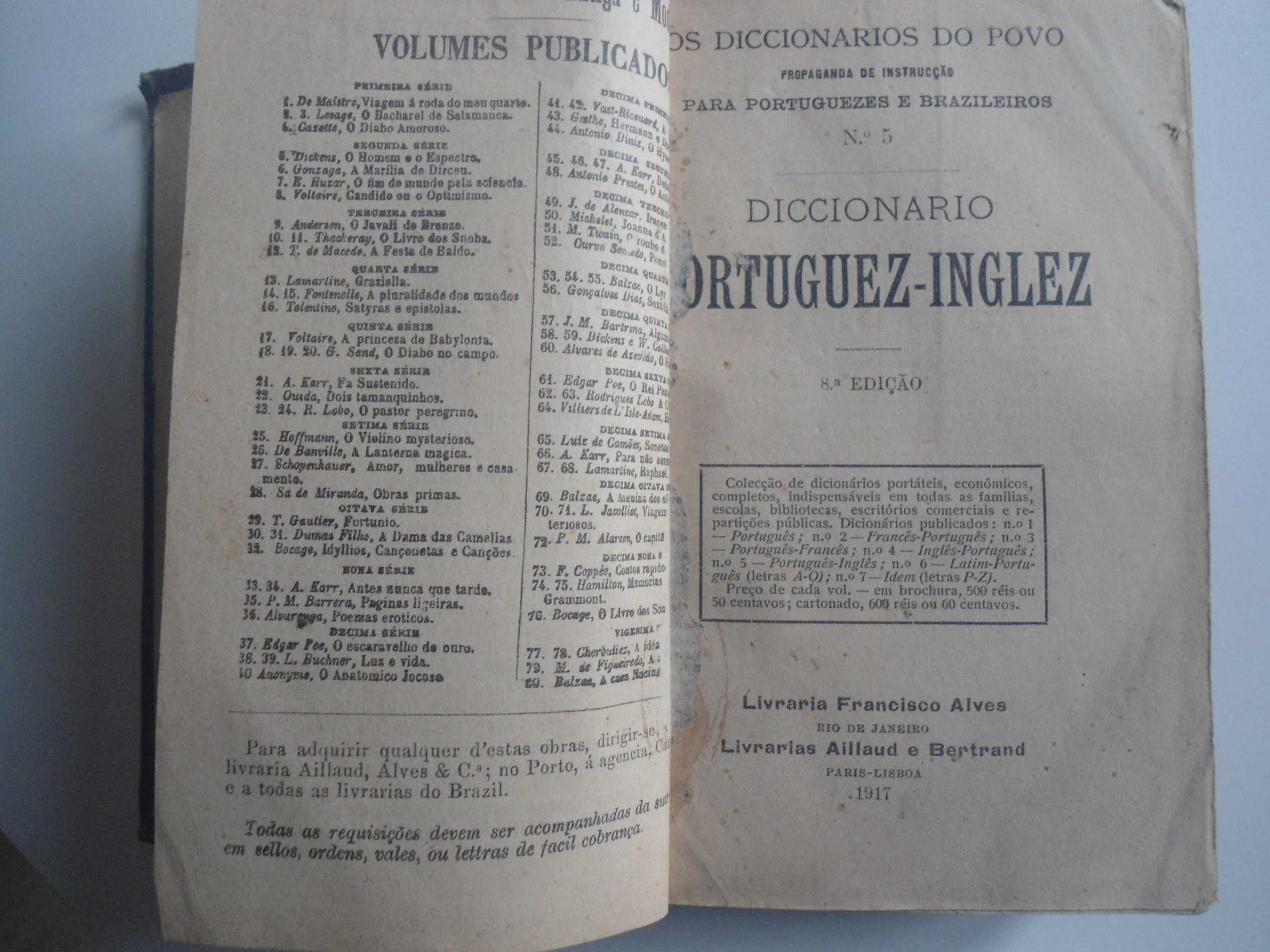 Dicionário Português-Inglês (1917)