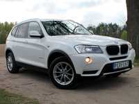 BMW X3 F25 2.0 D 184 KM 4X4 BiXenon NAVI 100% Org. LAKIER El HAK Nowy ROZRZĄD