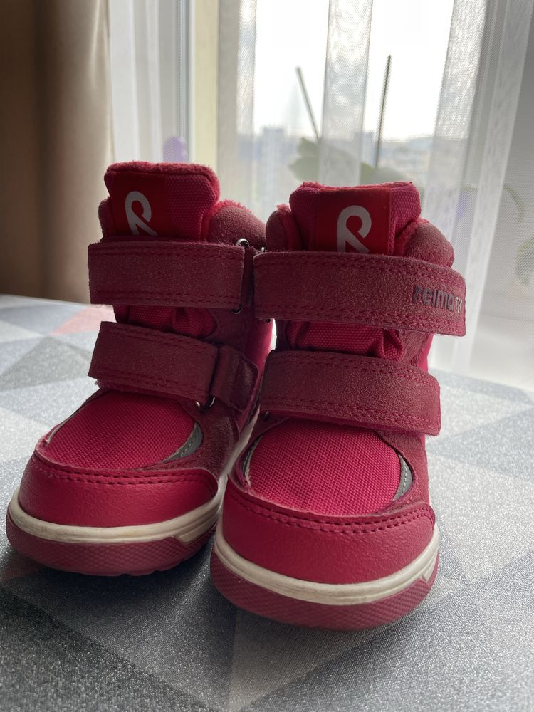 Дитячі черевики для дівчинки reima qing 20 розмір