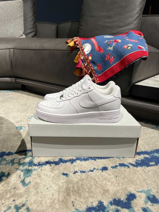 Buty meskie Mokasyny Nike_Air_Force_1_Low_White_R.42