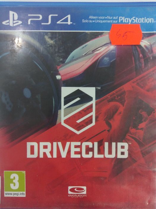 DriveClub Playstation 4 PS4 Używana Kraków