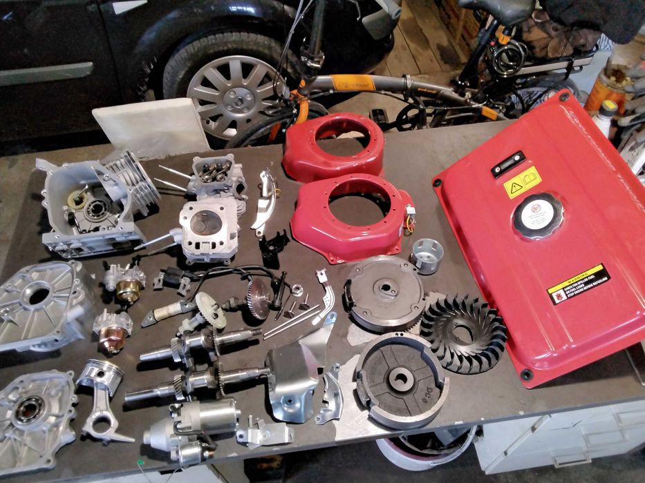 czesci silnik agregat zageszczarka itp