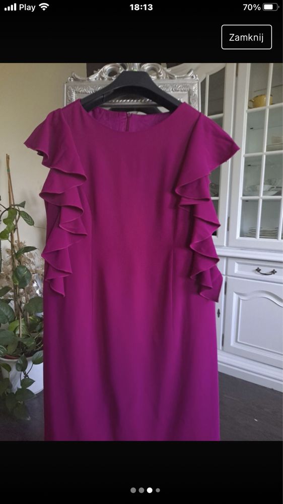 Sukienka wizytowa elegancka M