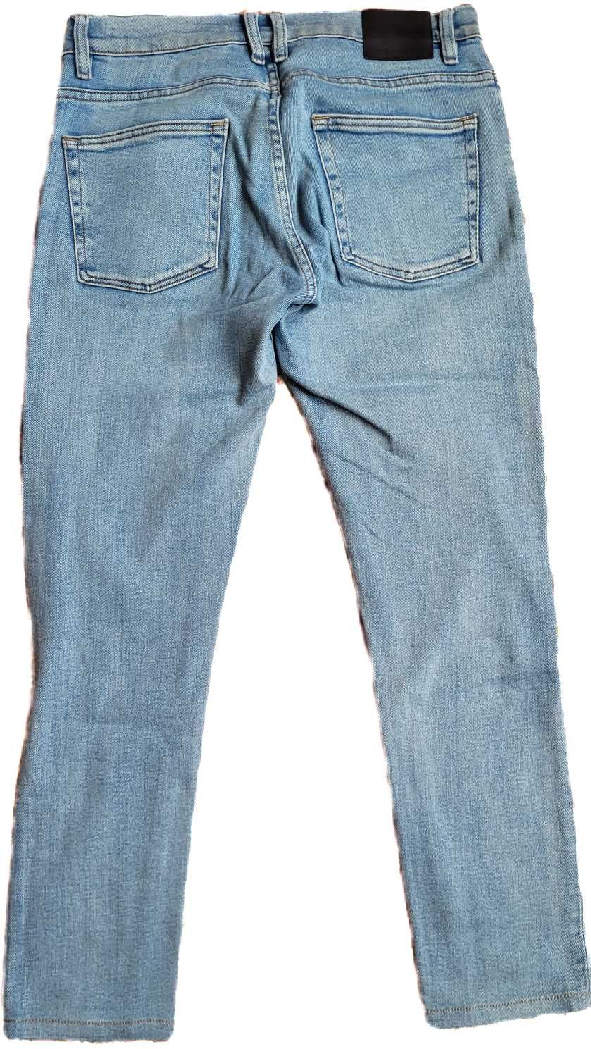 Jasnoniebieskie jeansy Zara, EU 38.