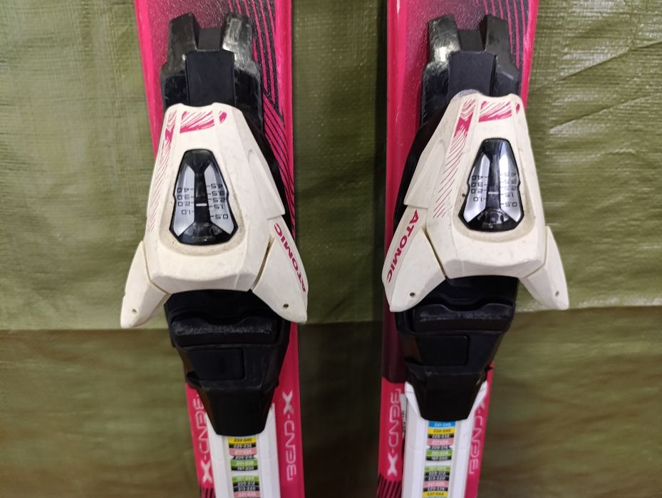 Nr 189 Narty zjazdowe dziecięce Atomic Vantage Girl 100 cm Rocker