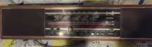 Radio antigo Bruns Prominent De Luxe 212 de 1973