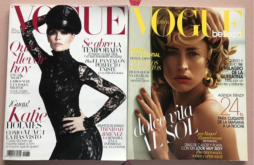Vogue Hiszpania España Vogue Belleza 2011 hiszpański