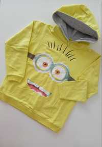 Bluza sportowa z kapturem Minionki 128 134